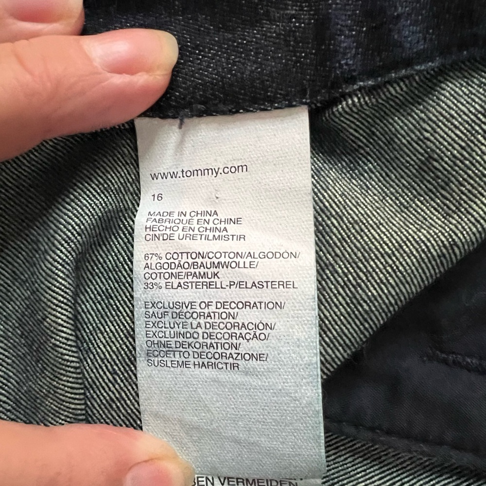 Tommy Hilfiger 2013 Women’s Denim Skirt Size 16 - Picture 6 of 7